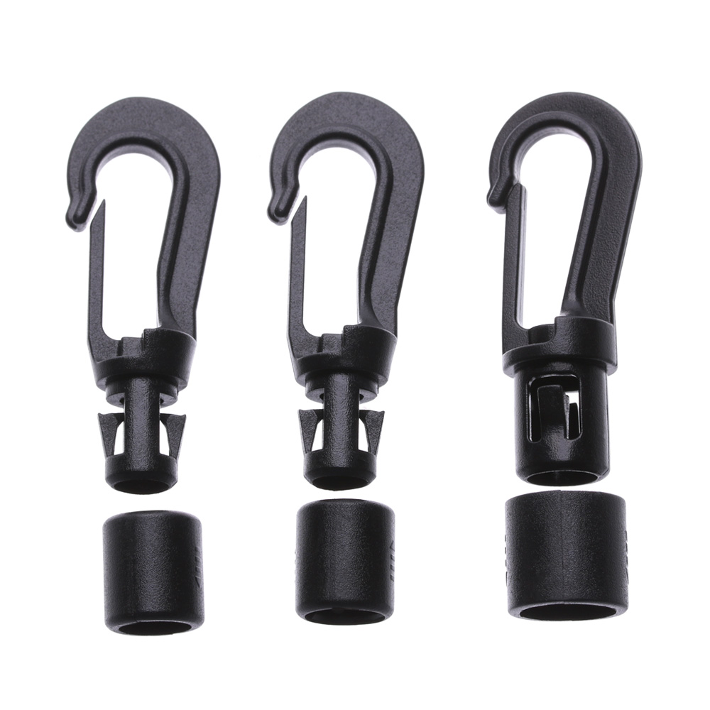 Fishing Boat Oar - 5 sztuk plastikowe Bungee Shock Tie