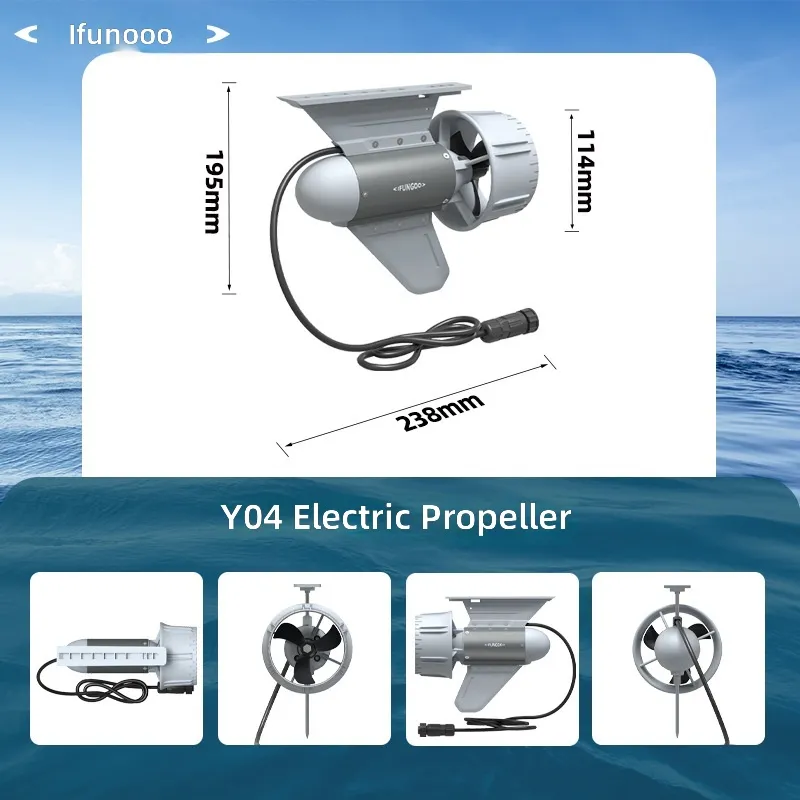 Elektryczny podwodny napęd 24V – Fishing Boat Outboard Motor recenzja i cena