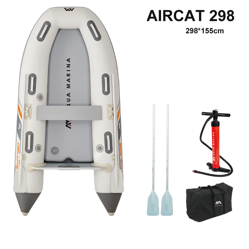 AQUA MARINA Ponton dmuchany, 3 – Fishing Boat Oar recenzja i cena