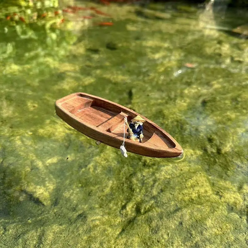 Ręcznie robiona drewniana łódź – Fishing Boat Oar recenzja i cena