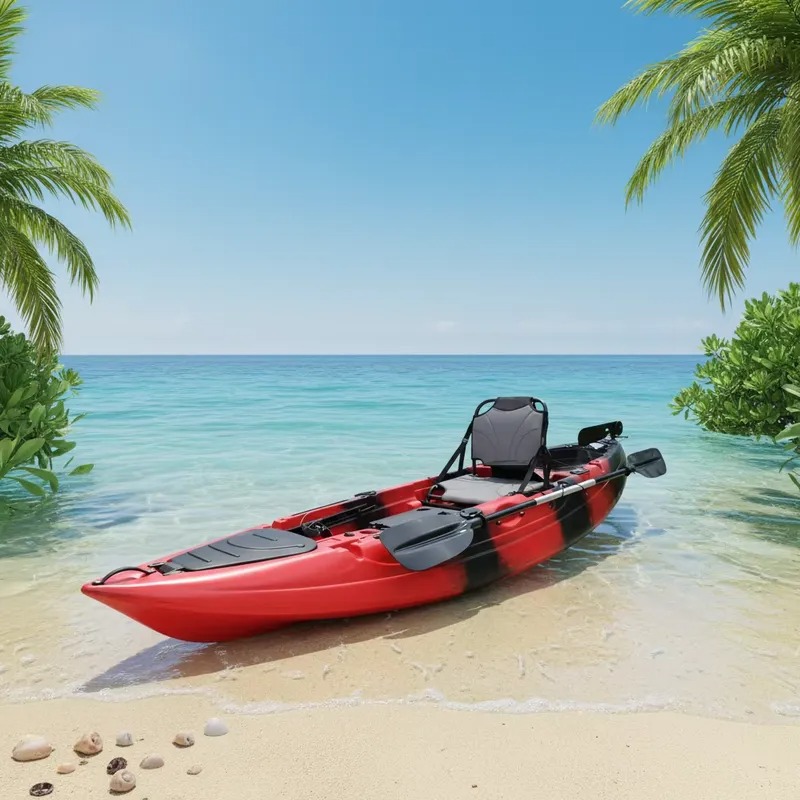 Kajak wędkarski jednoosobowy 3 – Fishing Boat Paddle recenzja i cena