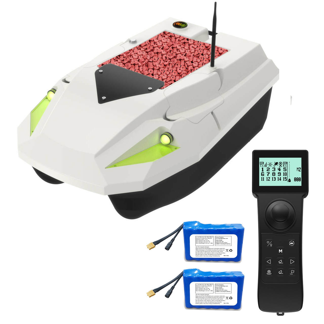 Łódka zanętowa RC z GPS 12V, 1 – Fishing Boat Gps recenzja i cena