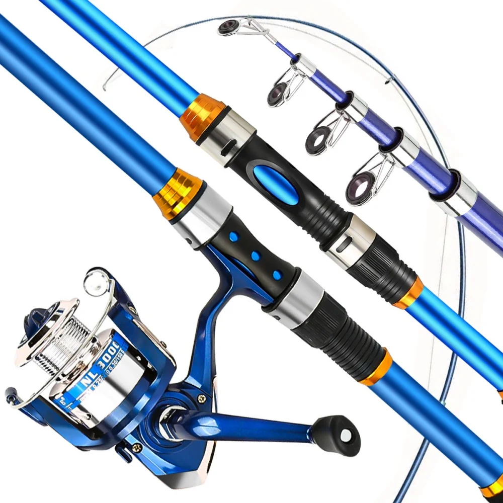 Zestaw wędki teleskopowej z wł – Fishing Boat Aluminum recenzja i cena