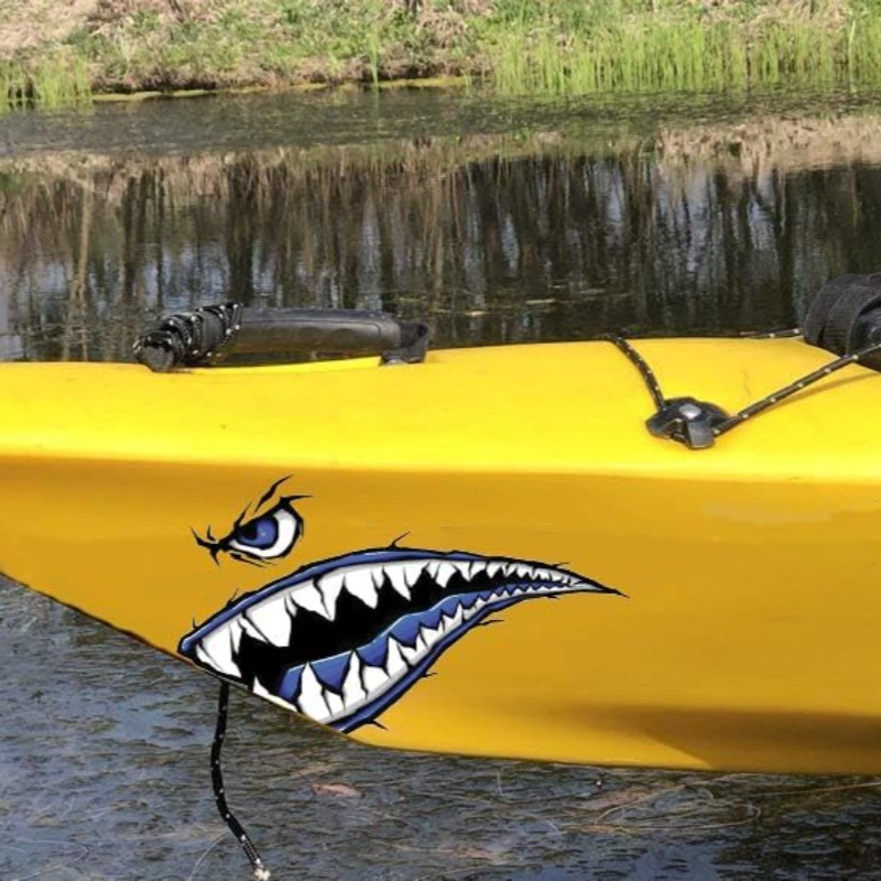 2 SZT. Naklejki na łódkę z zęb – Fishing Boat Paddle recenzja i cena