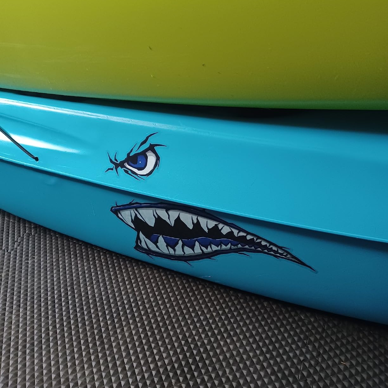 2 SZT. Naklejki na łódkę z zęb – Fishing Boat Paddle recenzja i cena