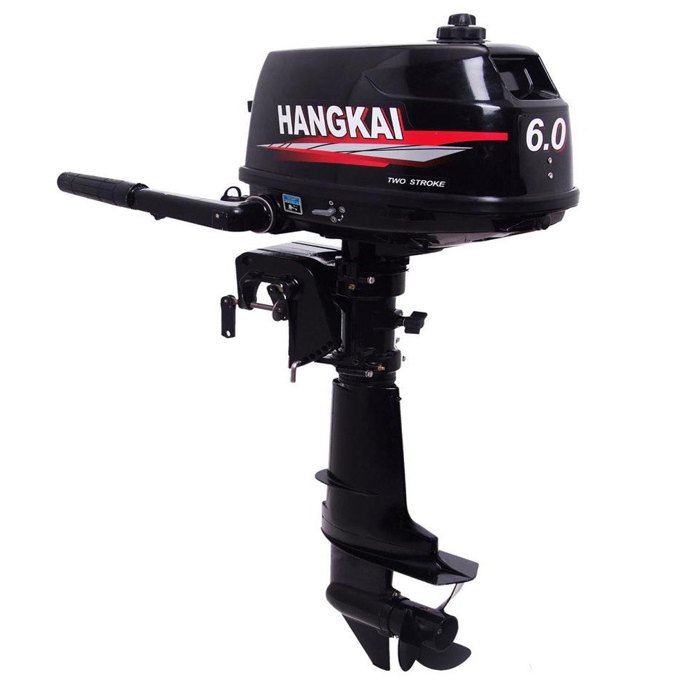 Silnik zaburtowy Hangkai 6Hp 2 – Fishing Boat Outboard Motor recenzja i cena
