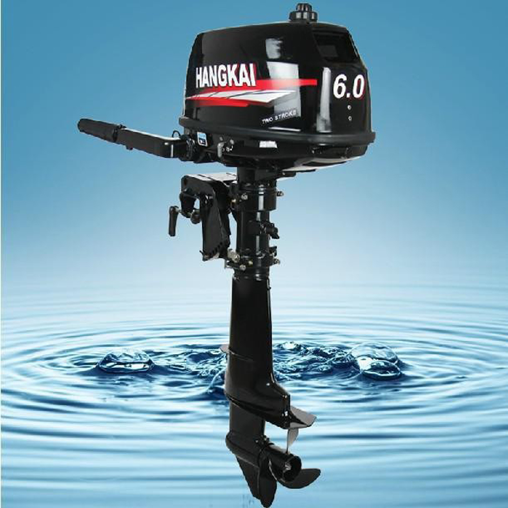 Silnik zaburtowy Hangkai 6Hp 2 – Fishing Boat Outboard Motor recenzja i cena